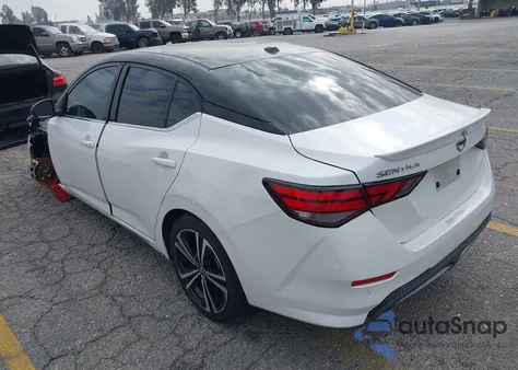 2021 Nissan Sentra Sr Xtronic Cvt z USA, uszkodzony, nr VIN 3N1AB8DV2MY323452